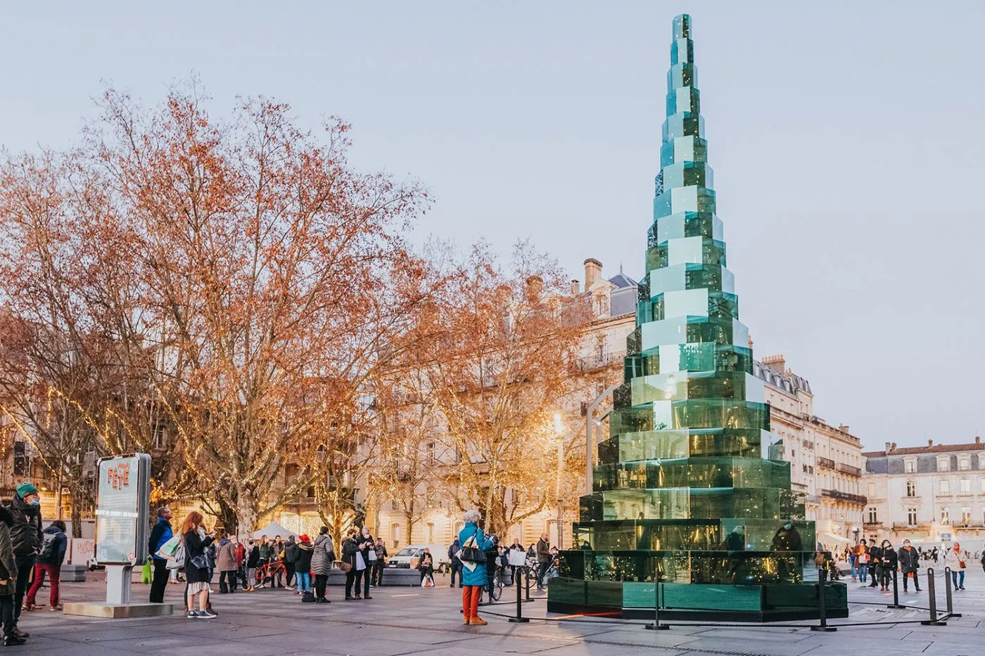 Glass Christmas Tree